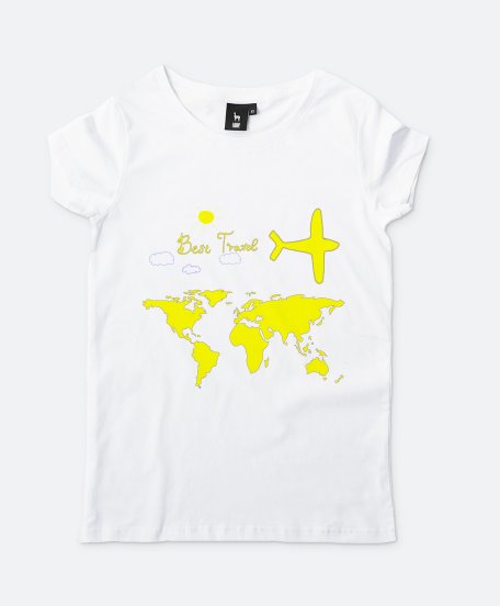 Жіноча футболка Best travel