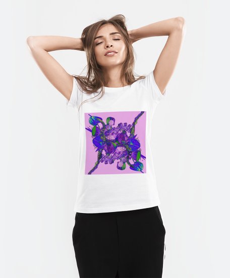 Жіноча футболка Квіти