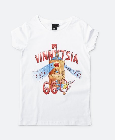 Жіноча футболка Файне місто Вінниця