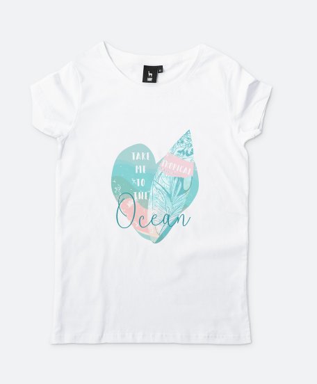 Жіноча футболка Take me to the ocean