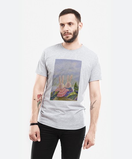 Чоловіча футболка Друзі Кролики