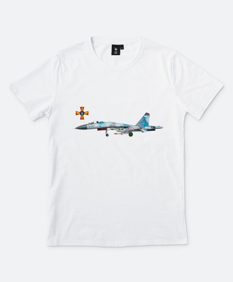 Чоловіча футболка Су-27 Повітряні Сили України