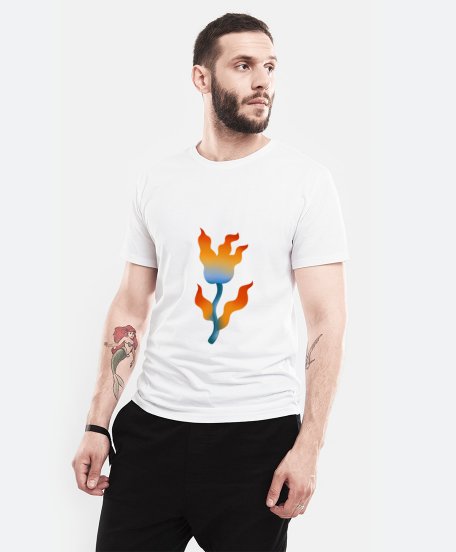 Чоловіча футболка Вогонь-квітка