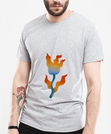 Чоловіча футболка Вогонь-квітка