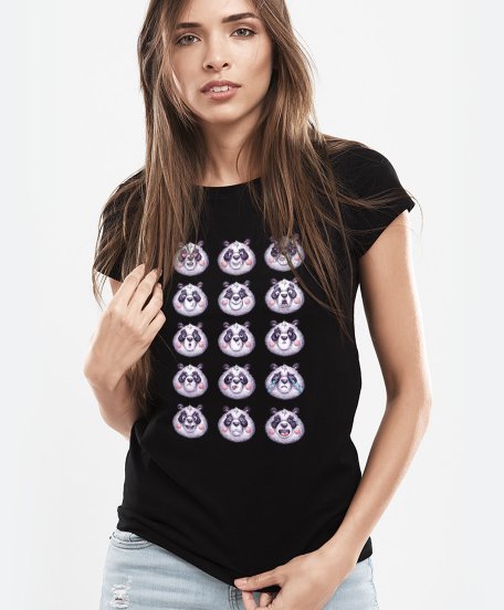 Жіноча футболка Мінливості панди