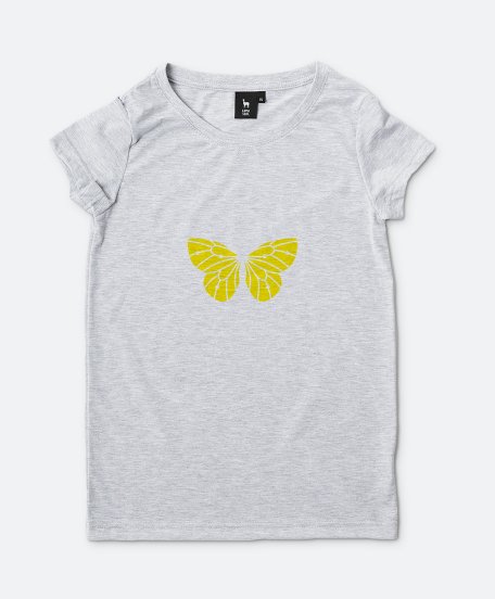 Жіноча футболка Техно-бабочка