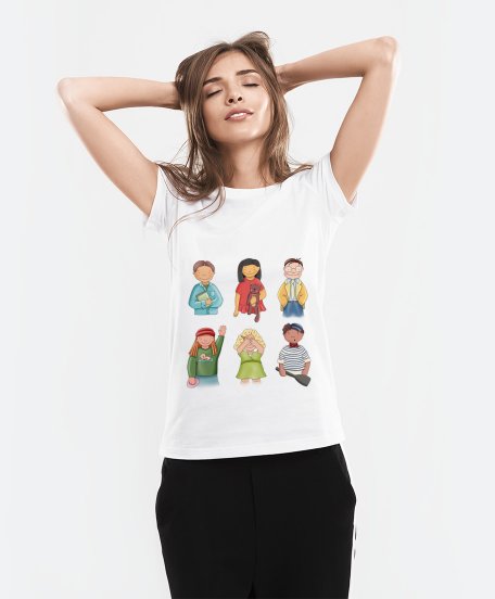 Жіноча футболка Діти