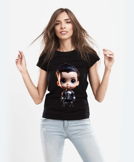 Жіноча футболка Милий малюк у рок стилі