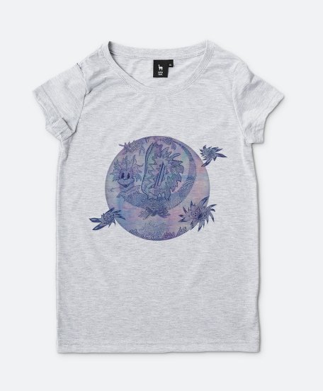Жіноча футболка Little lilac dragon