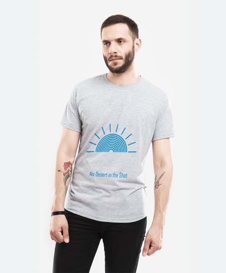Чоловіча футболка Текіла - Ні пустелі в чарці