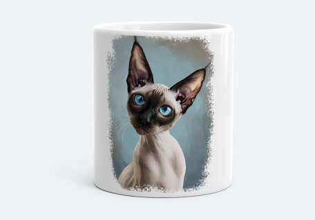 Чашка Oрієнтальний Сіамський Кіт