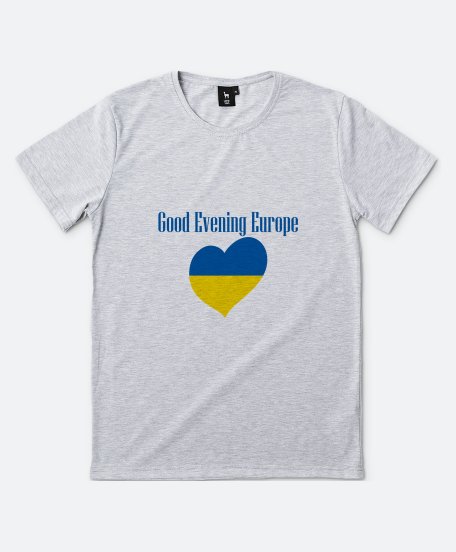 Чоловіча футболка Good evening Europe