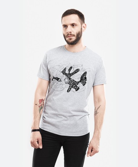 Чоловіча футболка Рибозавр