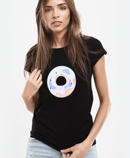 Жіноча футболка Donut cake
