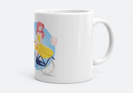 Чашка summer girl bicycle