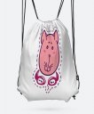 Рюкзак рожевий кіт у навушниках