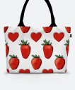 Шопер Hearts and strawberries