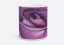 Чашка Фиолетовая роза