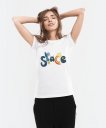 Жіноча футболка Space