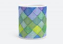Чашка Geometric pastel pattern