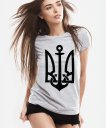 Жіноча футболка ЯКІР - ТРИЗУБ