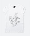 Жіноча футболка Листья 