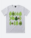 Чоловіча футболка авокадо