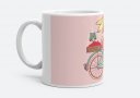 Чашка Кролик на велосипеді