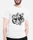 Чоловіча футболка octopus b/w
