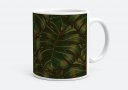 Чашка Тропические листья