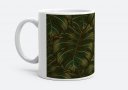 Чашка Тропические листья