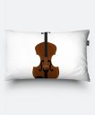 Подушка прямокутна скрипка