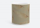 Чашка  Тропические пальмовые листья