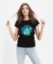 Жіноча футболка космический мусор