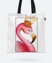 Авоська Акварельний фламінго | Watercolor flamingo