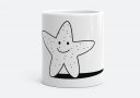 Чашка Смайлик - морская звезда