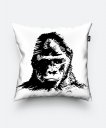 Подушка квадратна Свирепая горилла