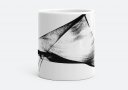 Чашка Абстрактный рисунок нитью 12