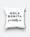 Подушка квадратна Hola bonita