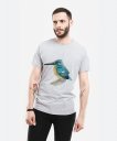 Чоловіча футболка Watercolor bird