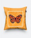 Подушка квадратна Яскравий метелик