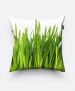 Подушка квадратна Зеленая трава