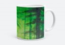 Чашка Зеленый лес