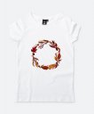 Жіноча футболка Autumn wreath