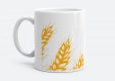 Чашка Герб тризуб та пшениця