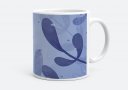 Чашка Блакитні рослини