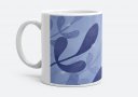 Чашка Блакитні рослини