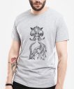 Чоловіча футболка инопланетянка со зверем