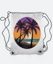 Рюкзак Пальмовий пляж - Ніжний світанок