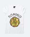 Жіноча футболка Доміно Піца
